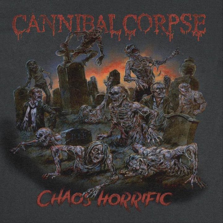 Chaos Horrific Tame Front Black T-Shirt (Cannibal Corpse)