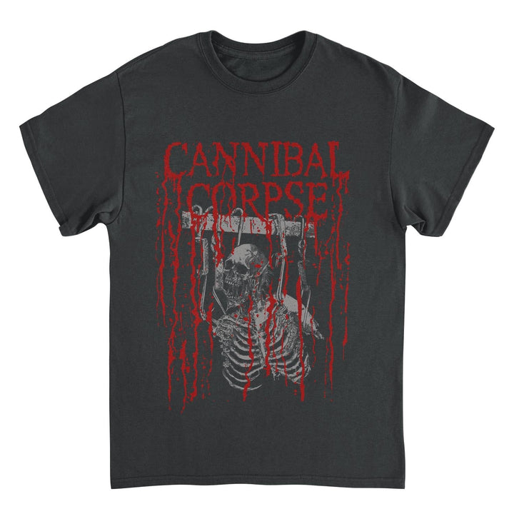 Hooked Black T-Shirt (Cannibal Corpse)