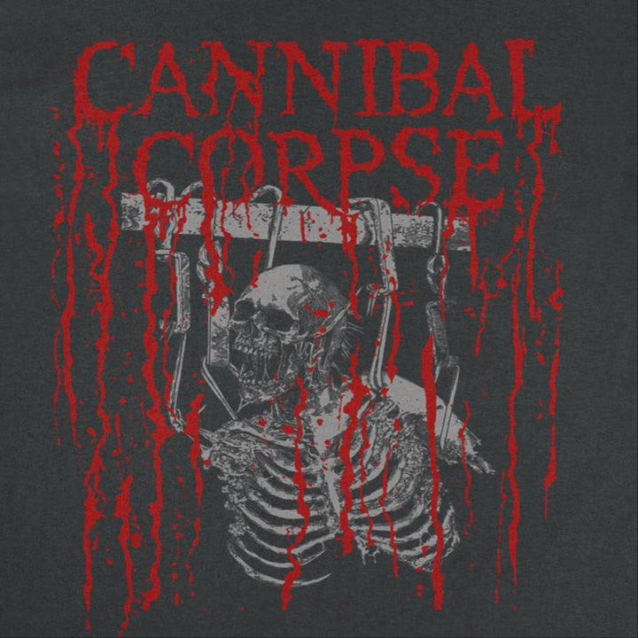 Hooked Black T-Shirt (Cannibal Corpse)