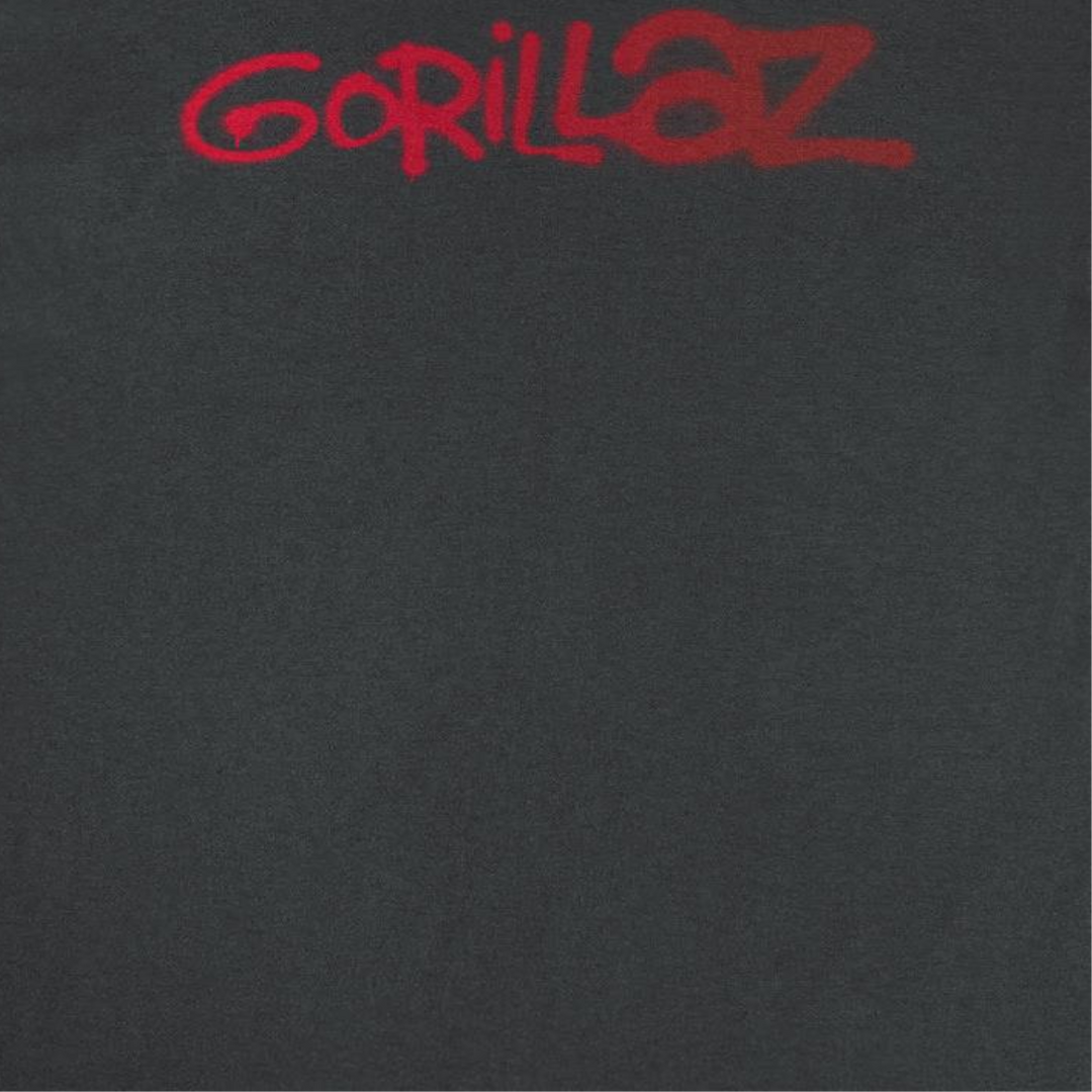 Logo Graffiti Red T-Shirt (GORILLAZ)