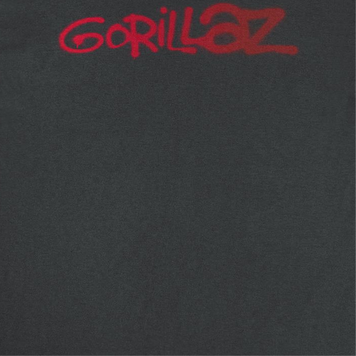 Logo Graffiti Red T-Shirt (GORILLAZ)