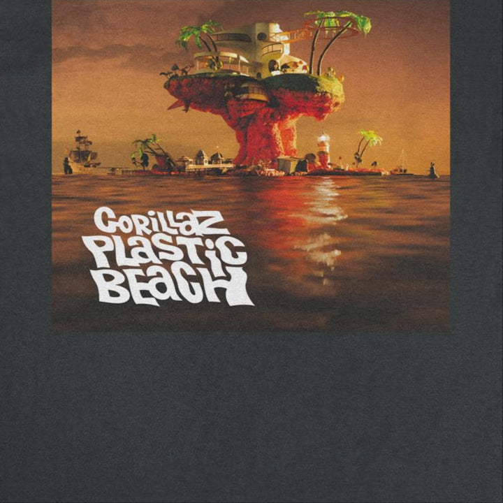 Plastic Beach Artwork T-Shirt (GORILLAZ)