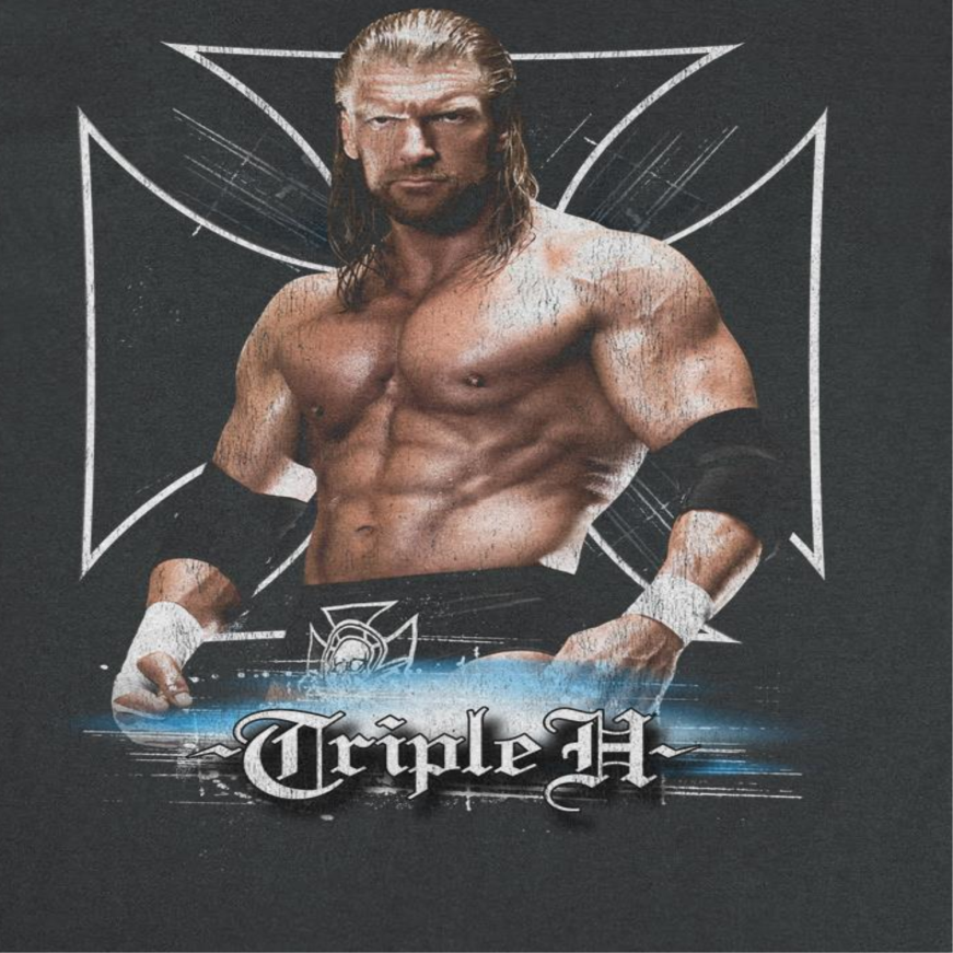 HHH Triple H Black T-Shirt (WWE)