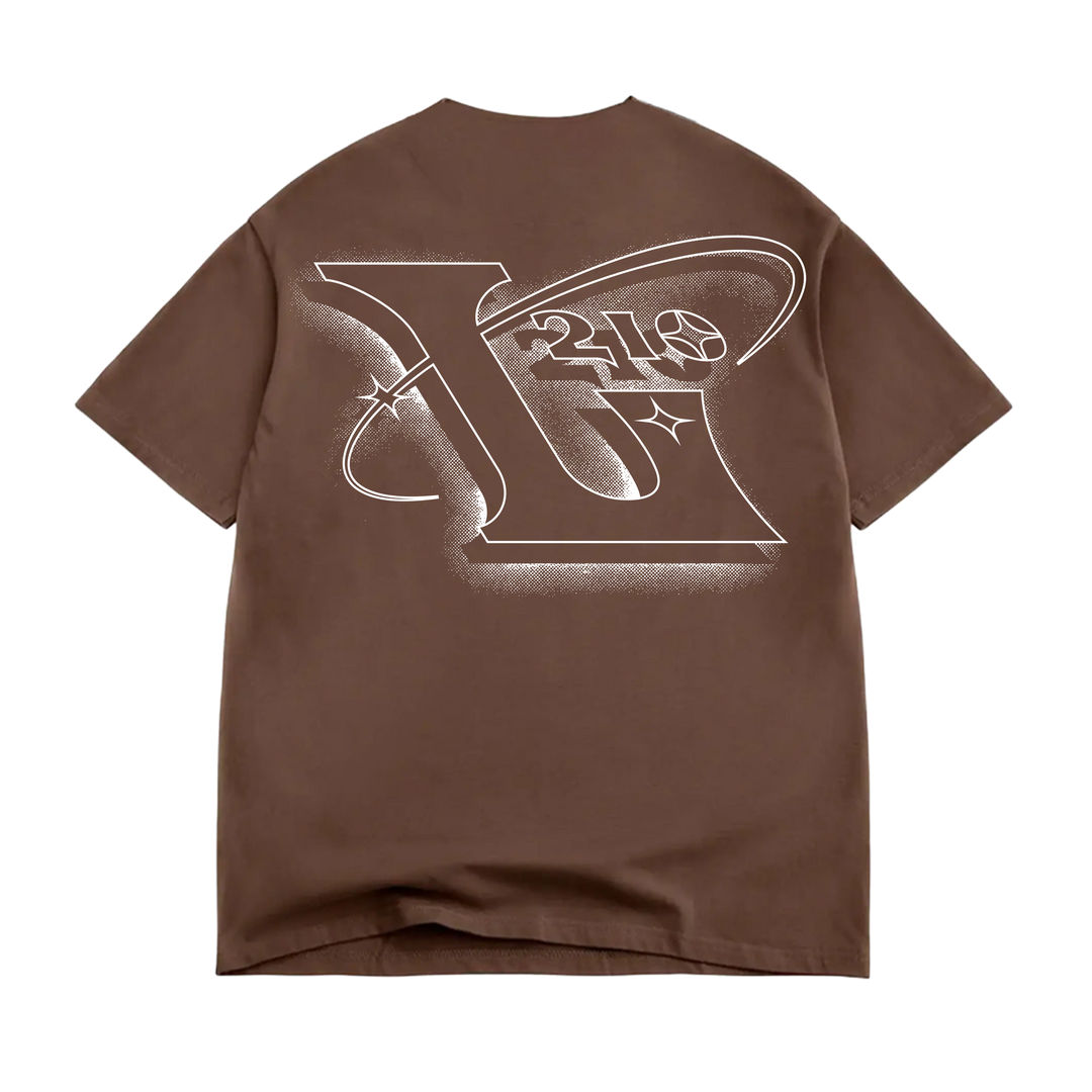 210 Comet "Box Fit" Tee - Chocolate (Lance Stewart)