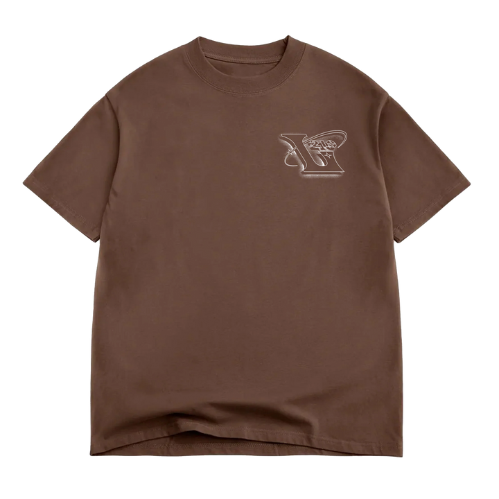 210 Comet "Box Fit" Tee - Chocolate (Lance Stewart)