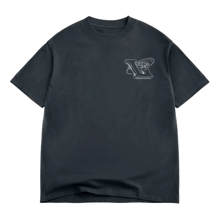 210 Comet "Box Fit" Tee - Vintage Black (Lance Stewart)