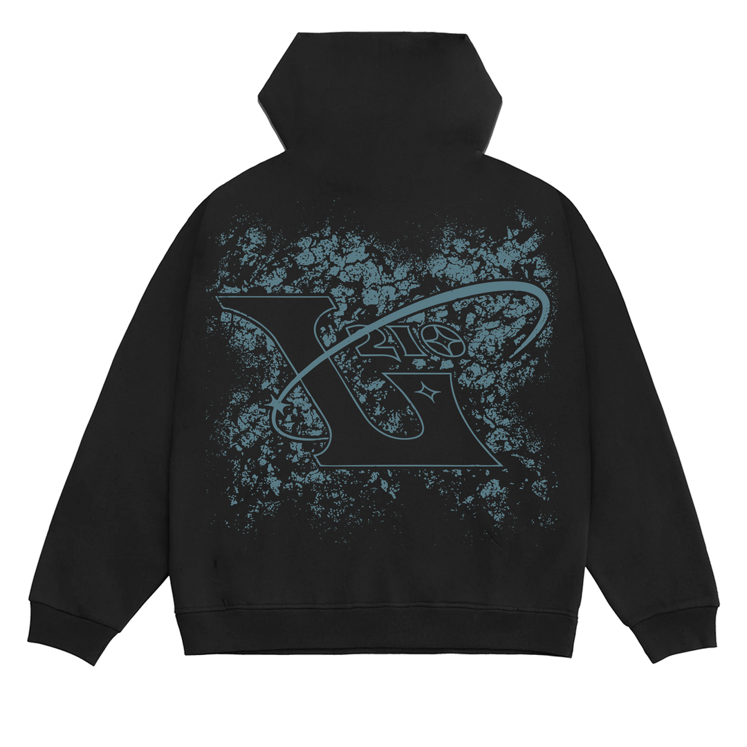210 Faded Hoodie - Jet Black (Lance Stewart)