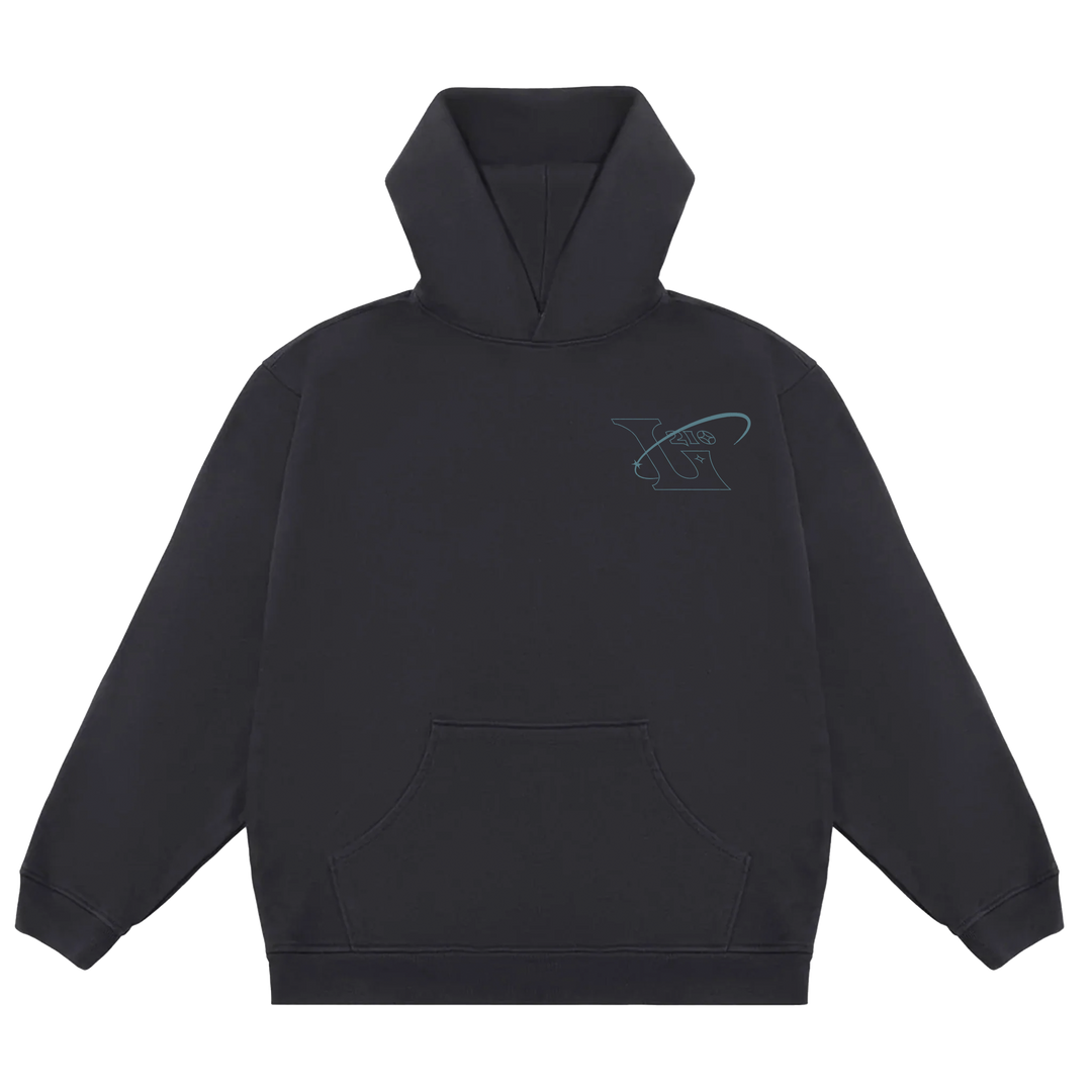 210 Faded Hoodie - Jet Black (Lance Stewart)