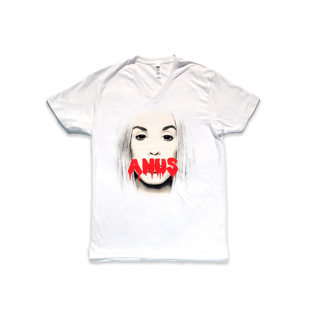 Sale- Limited Edition Official Anus Album V-Neck (Alaska Thunderfuck)