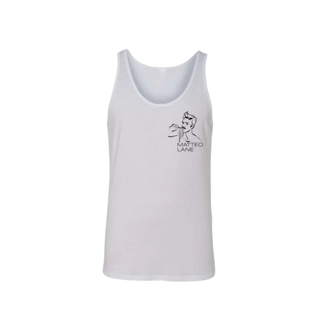 Unisex Tank - White (Matteo Lane)