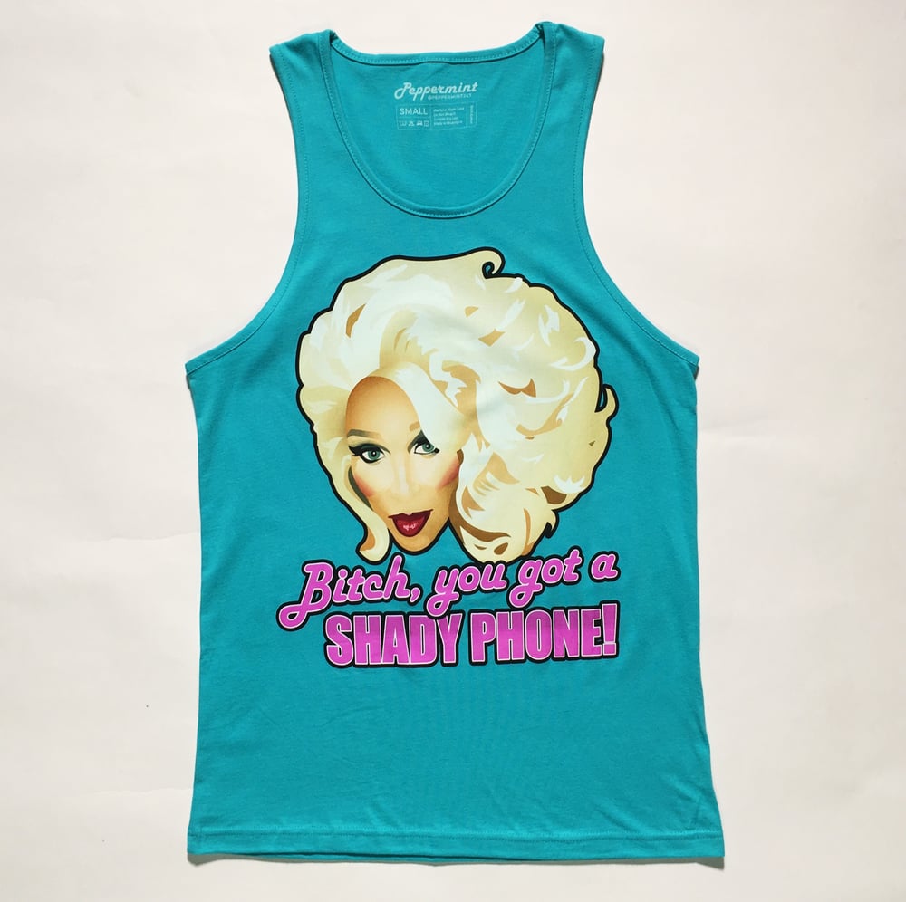 Shady Phone Tank (Peppermint)