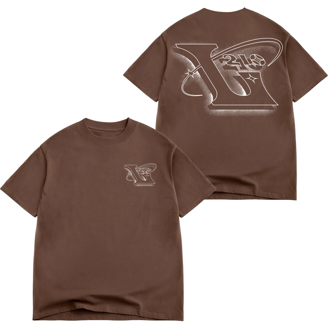 210 Comet "Box Fit" Tee - Chocolate (Lance Stewart)