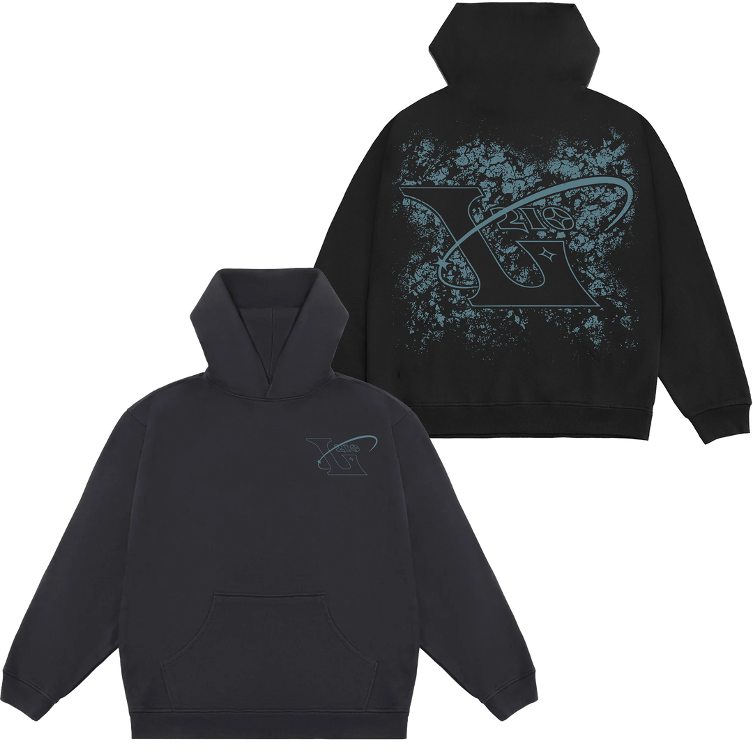 210 Faded Hoodie - Jet Black (Lance Stewart)
