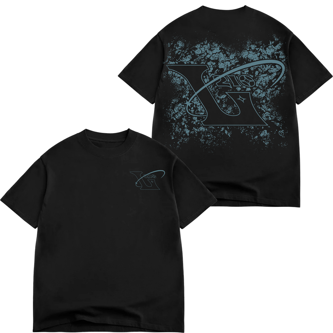 210 Faded "Box Fit" Tee - Limo Black (Lance Stewart)