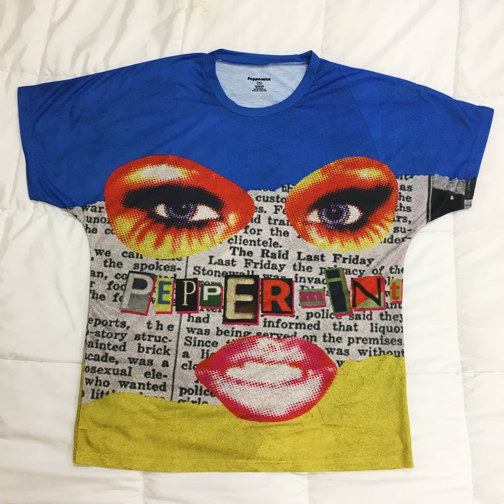 Ransom Note Sublimated Tee (Peppermint)