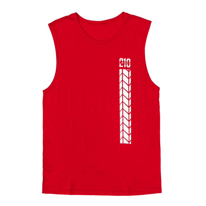 210 Tire Track Muscle Tank (Red) (Lance Stewart)