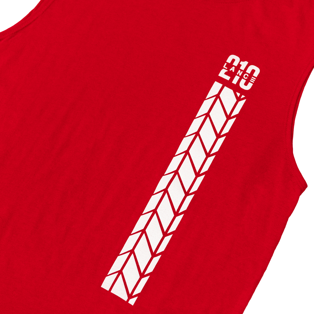 210 Tire Track Muscle Tank (Red) (Lance Stewart)