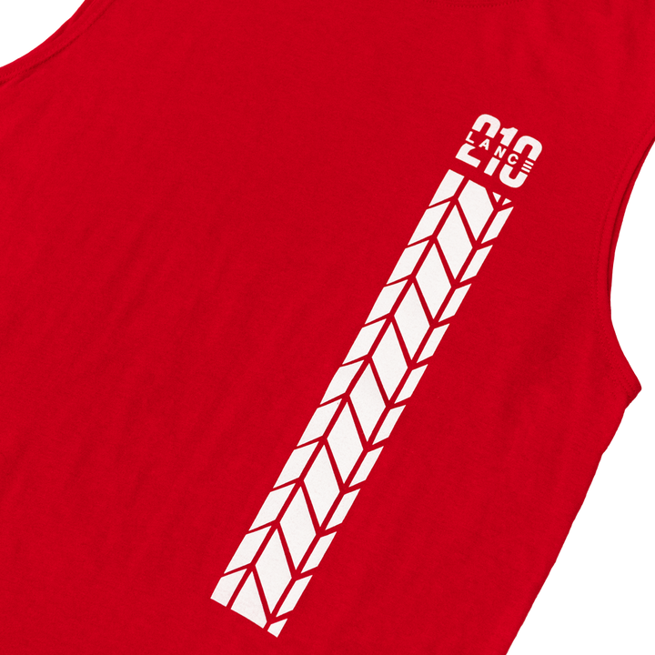 210 Tire Track Muscle Tank (Red) (Lance Stewart)