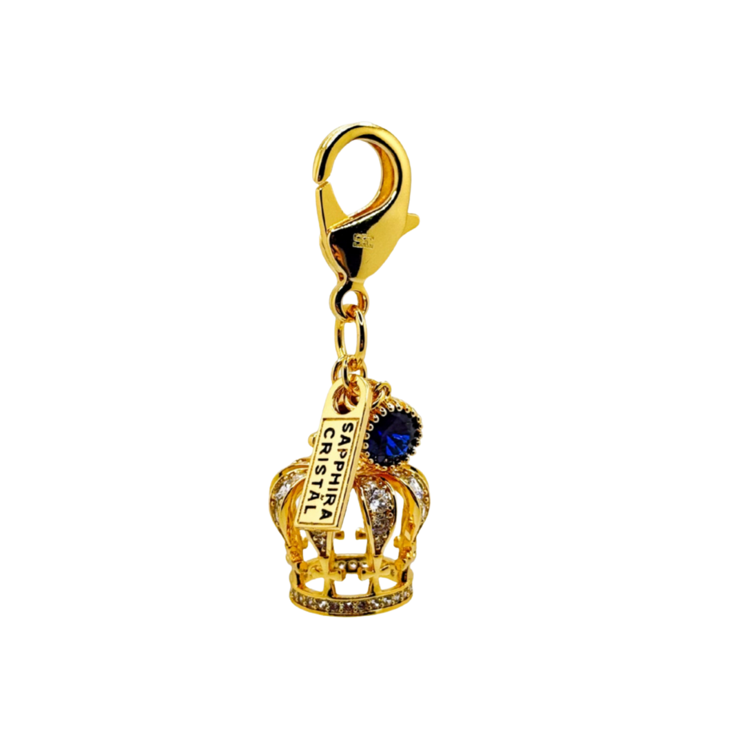 Crown Charm (Sapphira Cristál)