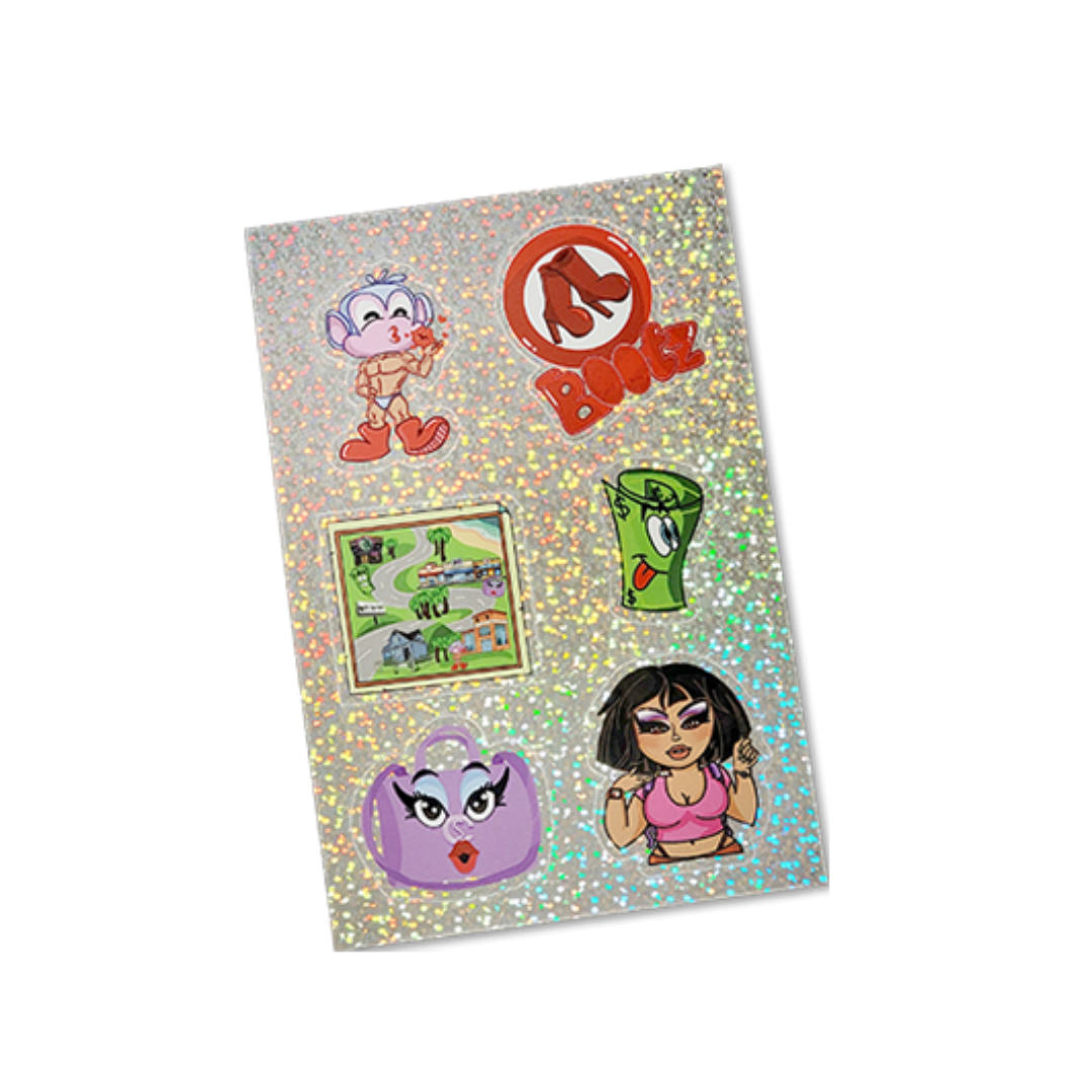 Official Boots Sticker Sheet (Salina EsTitties)