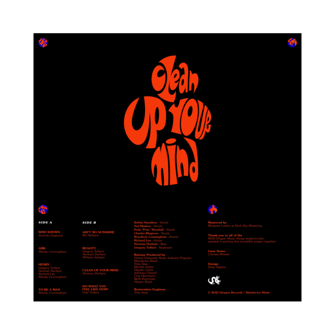 Clean Up Your Mind' Vinyl (Choice 4)