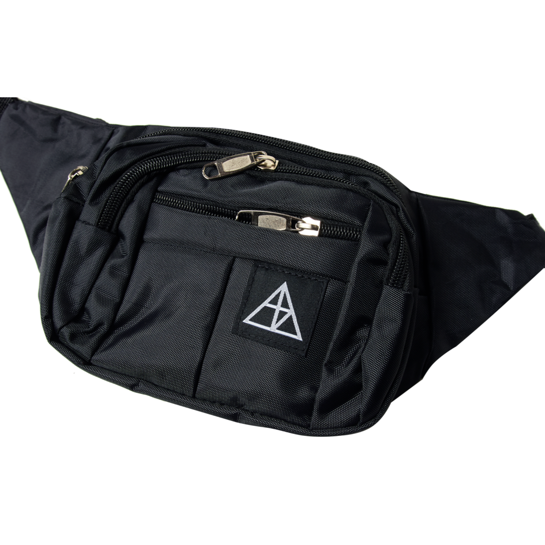 Cross Body Satchel- Black (Alaska Thunderfuck)