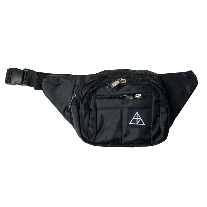 Cross Body Satchel- Black (Alaska Thunderfuck)