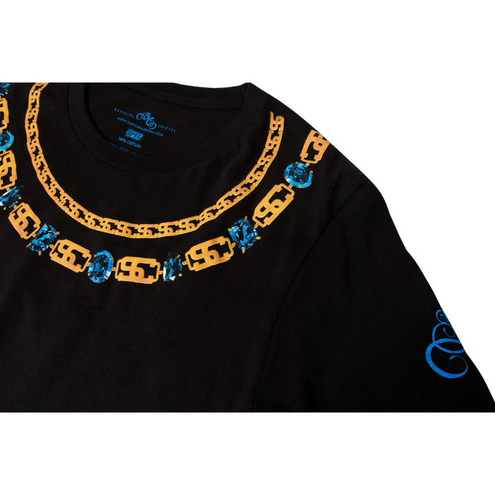 Jewels Chains Tee - Black (Sapphira Cristál)