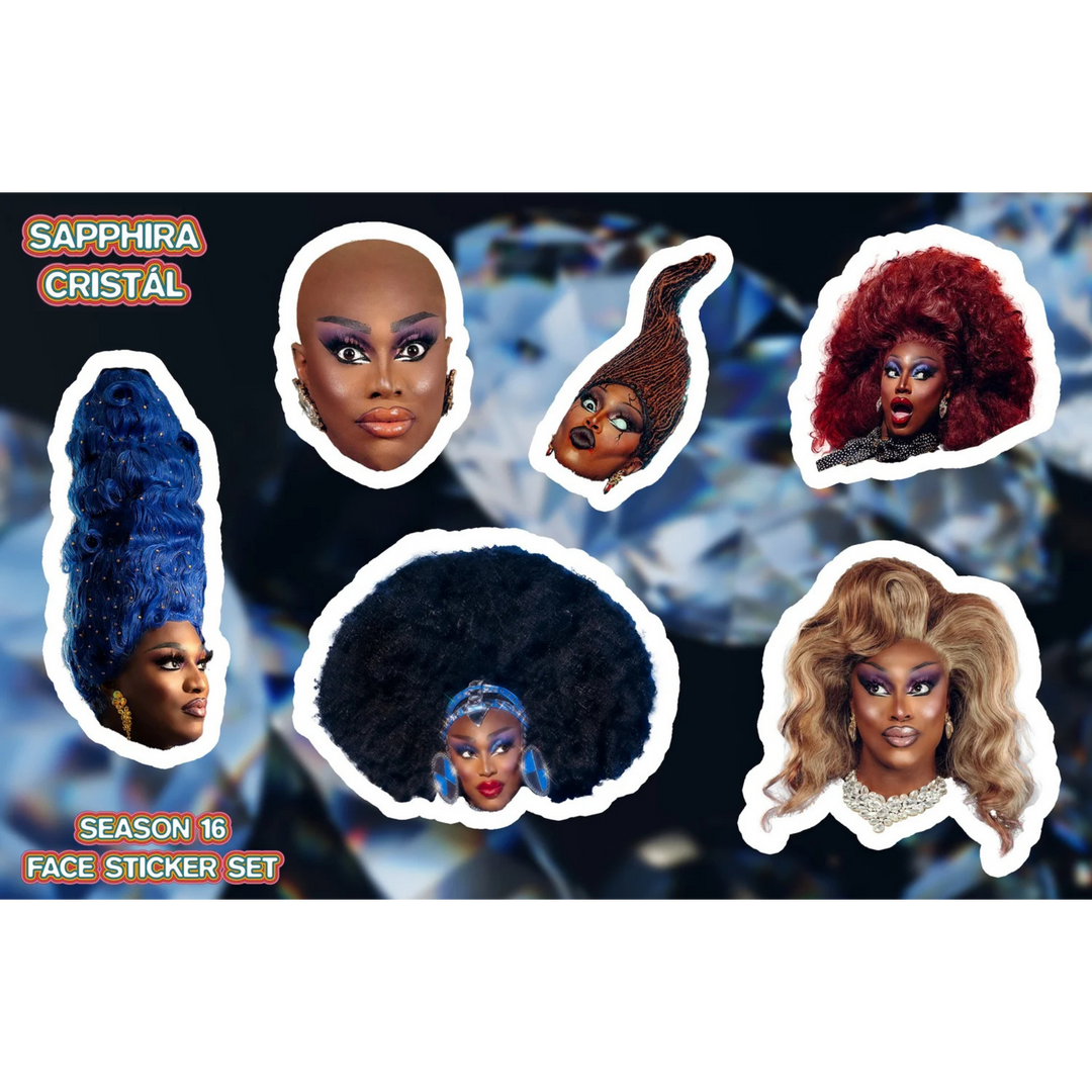 Face Sticker Sheet (Sapphira Cristál)