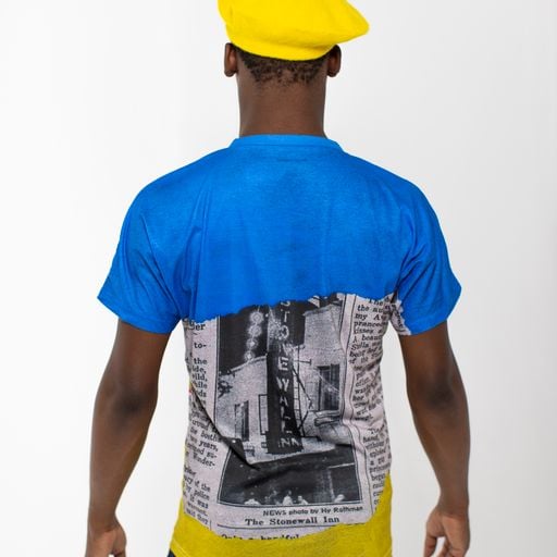 Ransom Note Sublimated Tee (Peppermint)