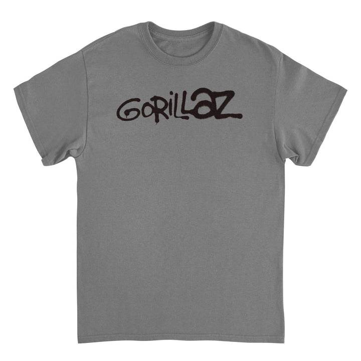 Logo Graffiti Black T-Shirt (GORILLAZ)