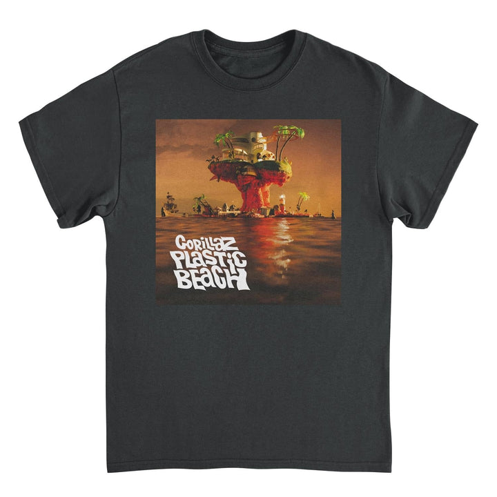 Plastic Beach Artwork T-Shirt (GORILLAZ)
